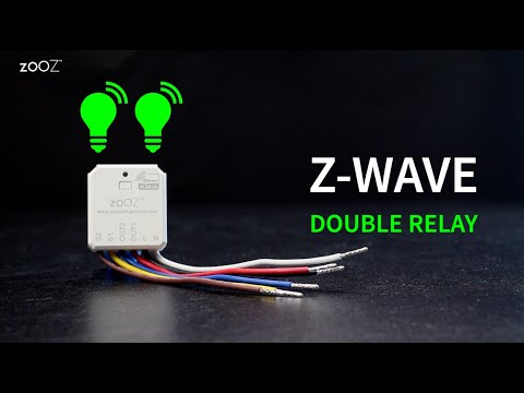 Zooz 700 Series Z-Wave Long Range Double Relay ZEN52 LR