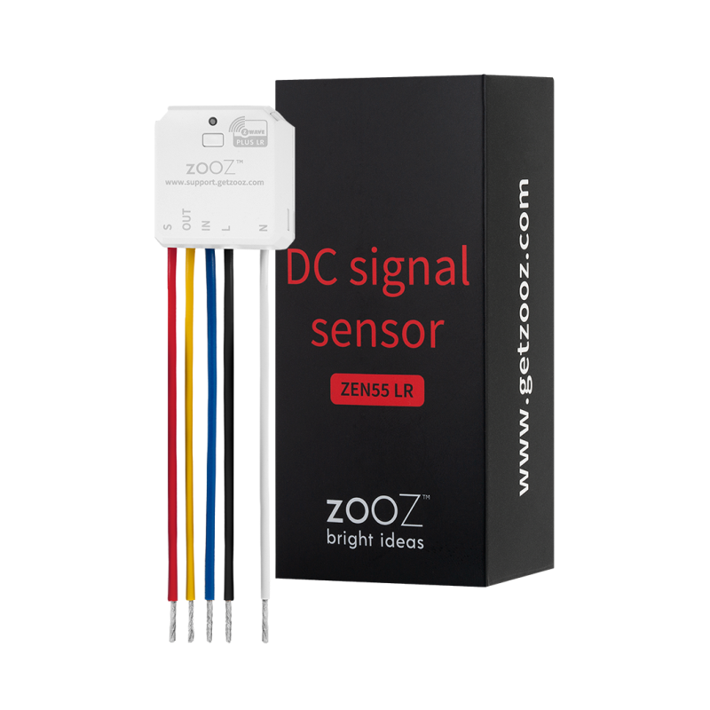 Zooz Z-Wave Plus Smoke and CO Detector Bridge ZEN55 800LR