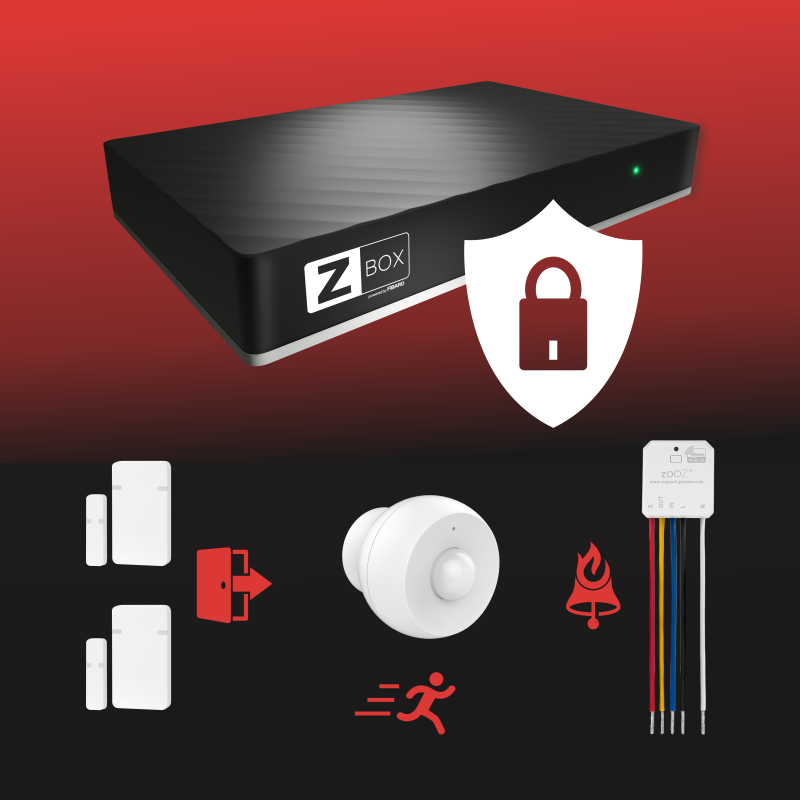 Z wave security orders system