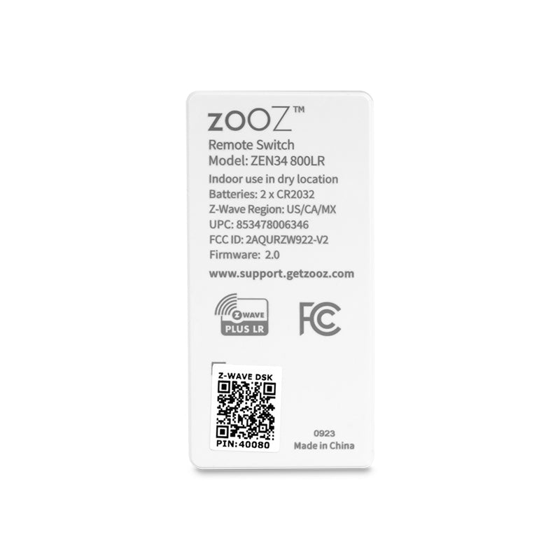 Zooz 700 Series Z-Wave Plus Smart Plug ZEN04