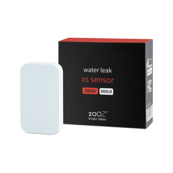 Zooz 800 Series Z-Wave Long Range XS Water Leak Sensor ZSE42 800LR