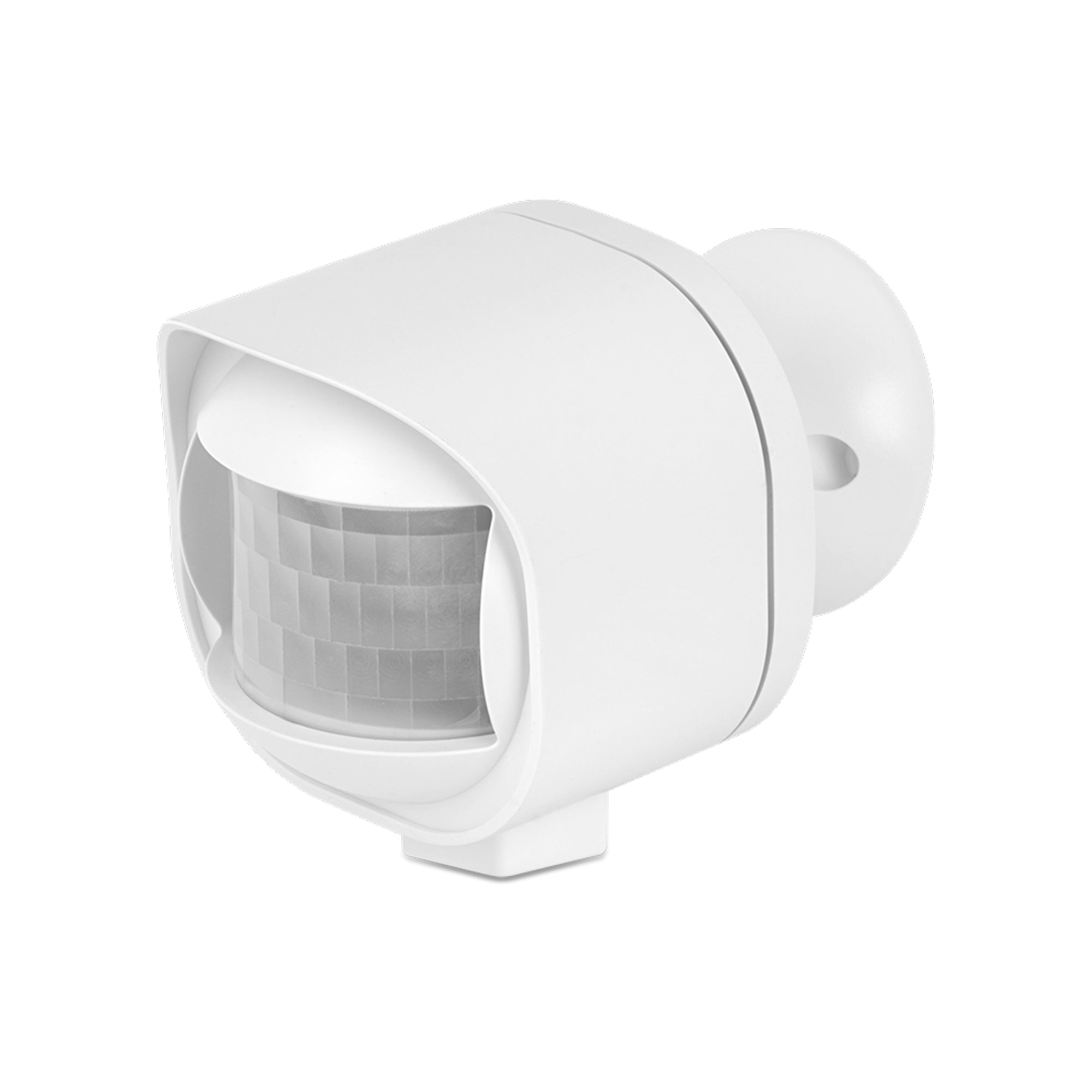 Zooz 800 Series Z-Wave Long Range Outdoor Motion Sensor ZSE70 800LR | Motion, Temp, Lux Semiprofile View