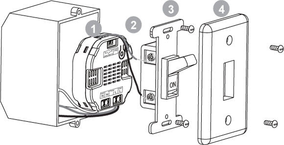 Aeotec by Aeon Labs DSC19103-ZWEU - Micro Smart Dimmer, EU scheme image 03