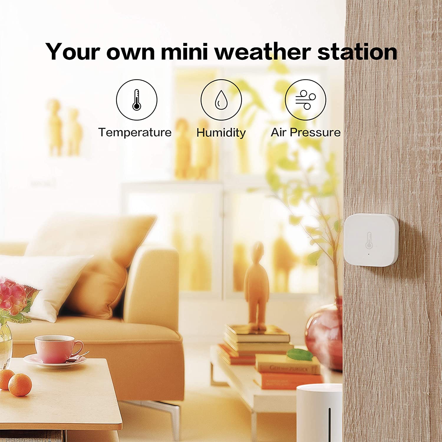 Aqara Zigbee Temperature and Humidity Sensor Climate Monitoring