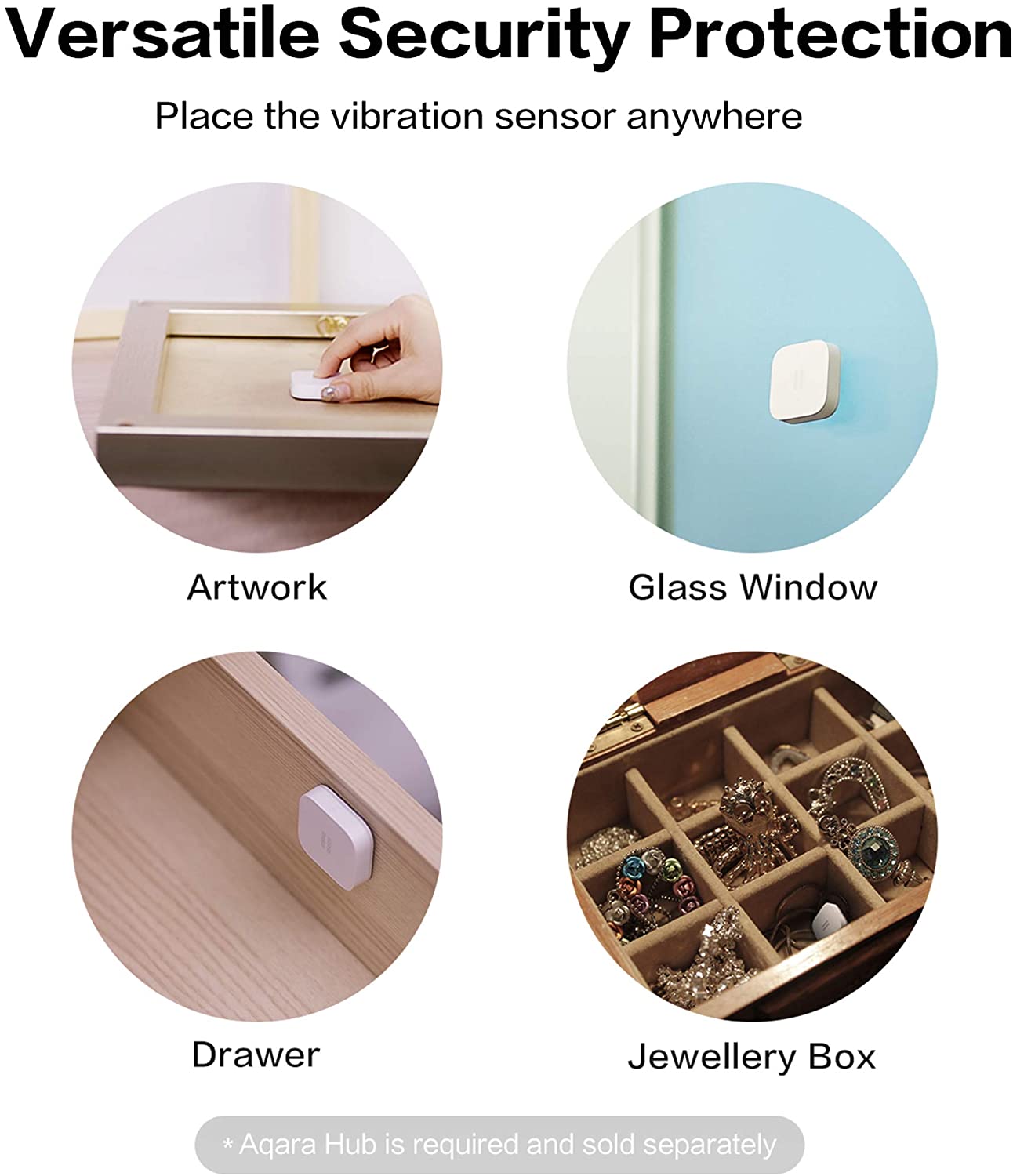 Aqara Zigbee Vibration Sensor Protected Objects