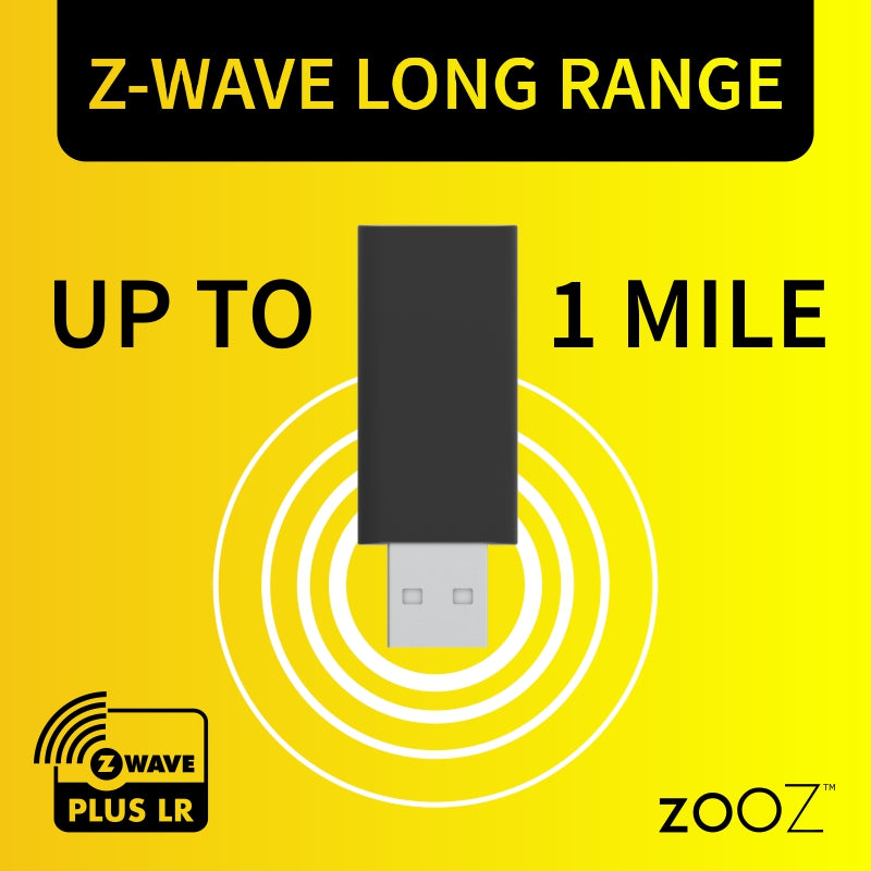 Zooz 800 Series Z-Wave Long Range USB Stick ZST39 LR - The Smartest House